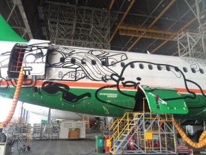 ぐでたま, 飛行機